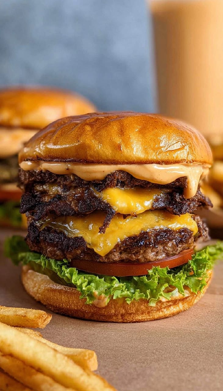 Classic smash burger